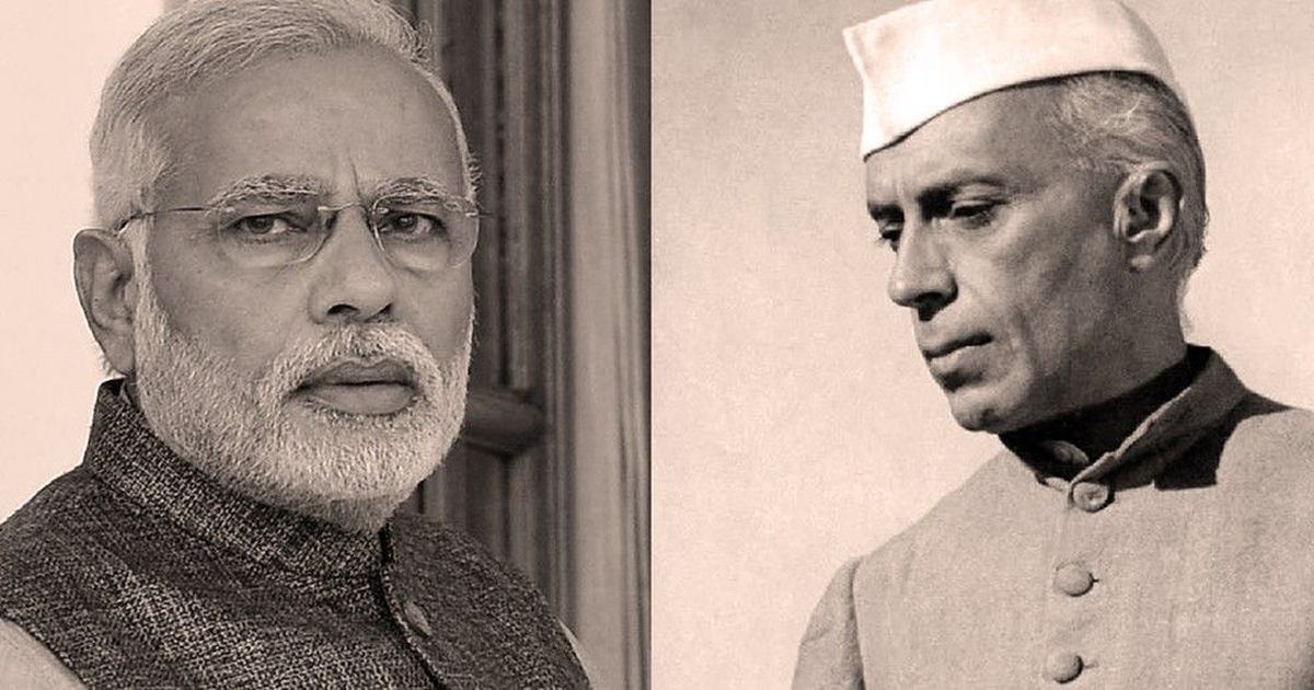 modi nehru