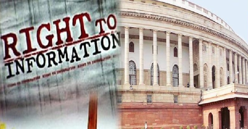 RTI act front