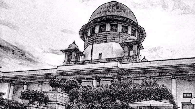 Supreme court black and white