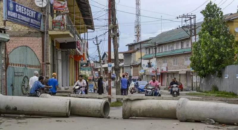 kashmir blockade