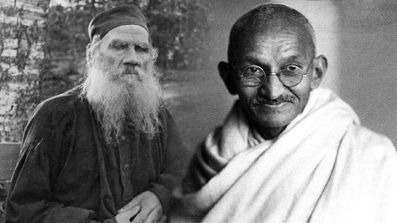tolstoy gandhi
