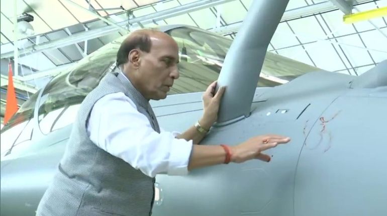 rajnath singh rafale