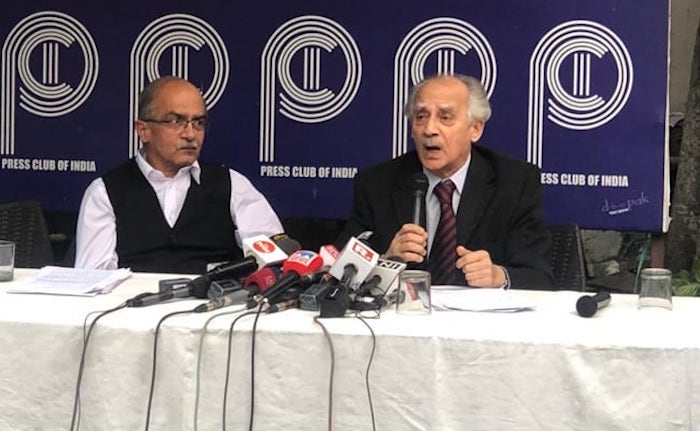 भूषण, सिन्हा और शौरी ने फिर उठाया राफेल का मामला, कहा- सीबीआई करे जांच, वरना खटखटाएंगे फिर से सुप्रीम कोर्ट का दरवाजा
