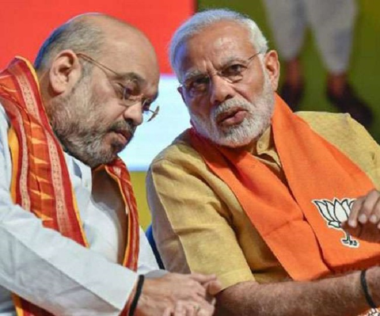 Nrendra modi and Amit shah