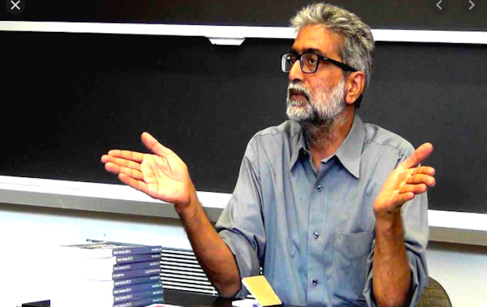 आत्मसमर्पण से पहले गौतम नवलखा ने लिखा खुला ख़त, कहा- मेरी सोच ही बन गयी है मेरे शोषण की वजह