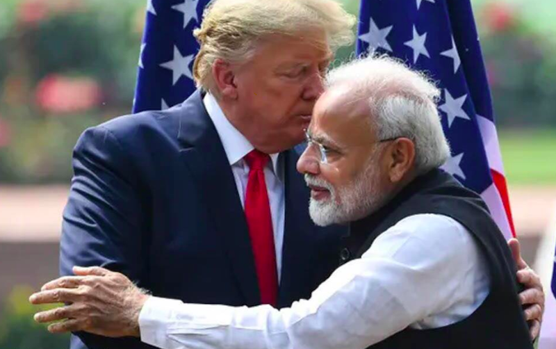 मोदी और ट्रंप।