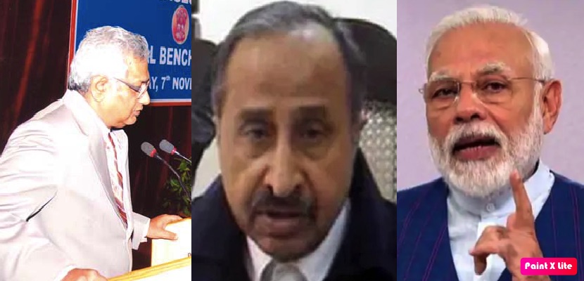 जस्टिस (रि) जनार्दन सहाय, रविकिरन जैन और मोदी