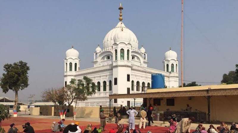 श्री करतारपुर साहिब गुरुद्वारा।