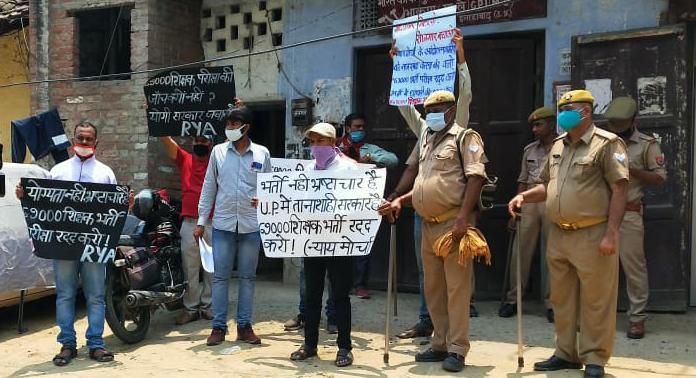 यूपी में कहीं प्रशासन छात्र नेताओं को नजरबंद कर रहा तो कहीं सत्ता पक्ष के नेता दे रहे हैं विपक्षियों को धमकी