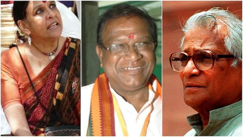 जया जेटली, बंगारू लक्ष्मण और फर्नांडिस।