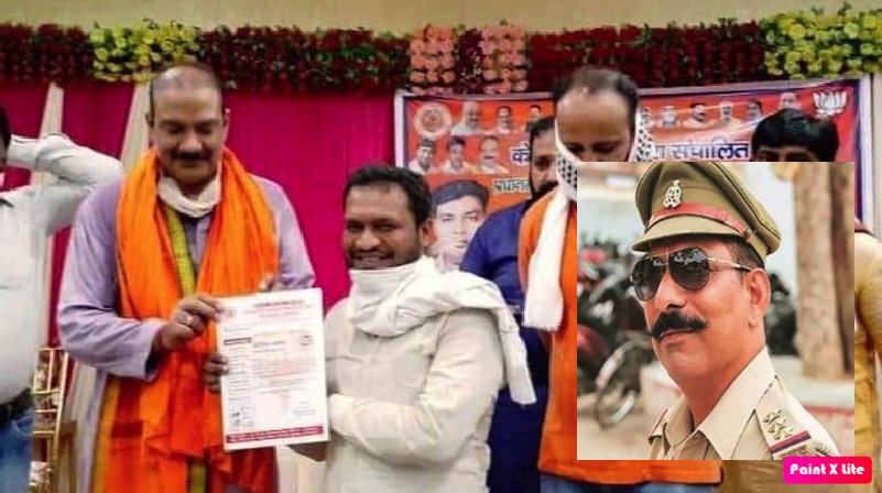 सुबोध की हत्या के आरोपी पद मुहैया कराने के जरिये सार्वजनिक अभिनंदन।