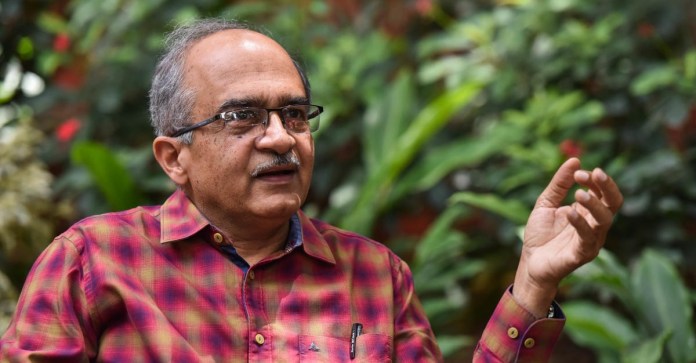 प्रशांत भूषण।