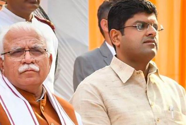 हरियाणा में भी खट्टर सरकार पर खतरे के बादल, उप मुख्यमंत्री चौटाला पर इस्तीफे का दबाव बढ़ा