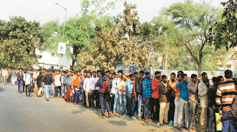 भारत में बेरोजगारी के दैत्य का आकार