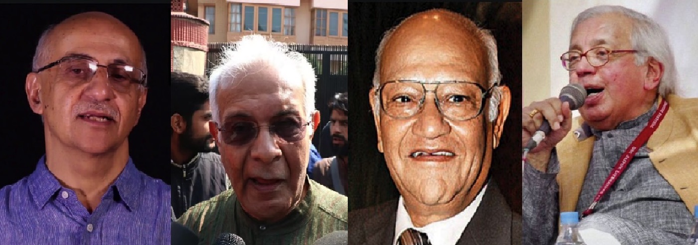 हर्ष मंदर, वजाहत हबीबुल्लाह, रिबेरो और अशोक।