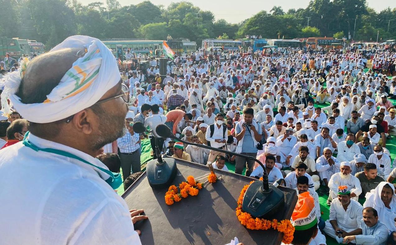 प्रदेश अध्यक्ष लल्लू।