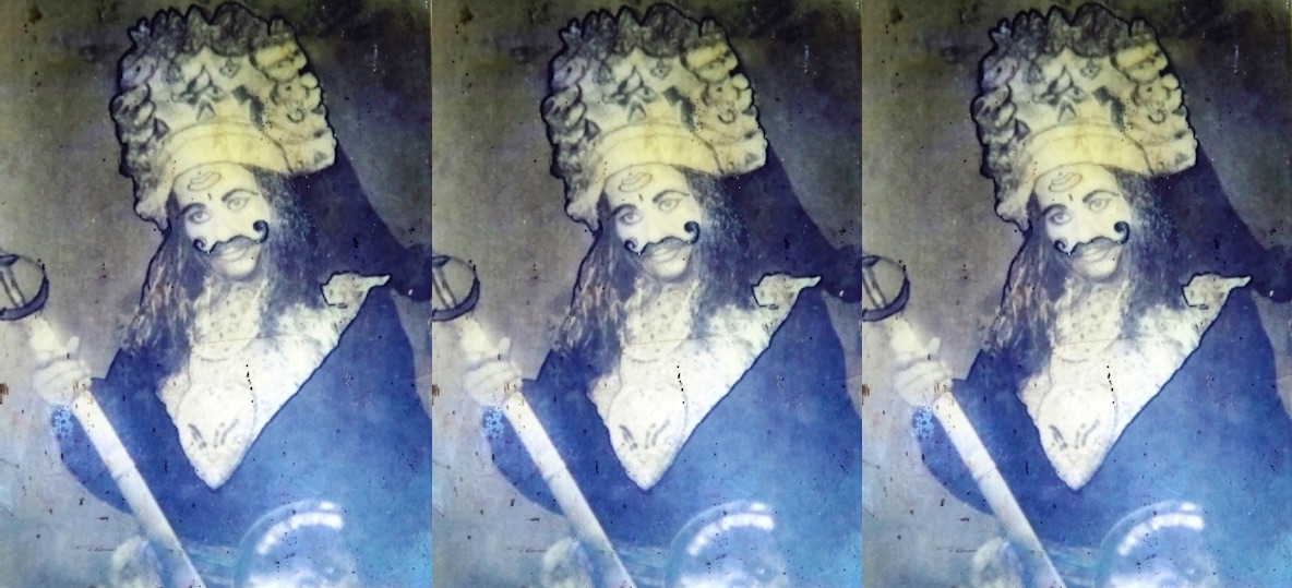 समशेर खां कंस के किरदार में।