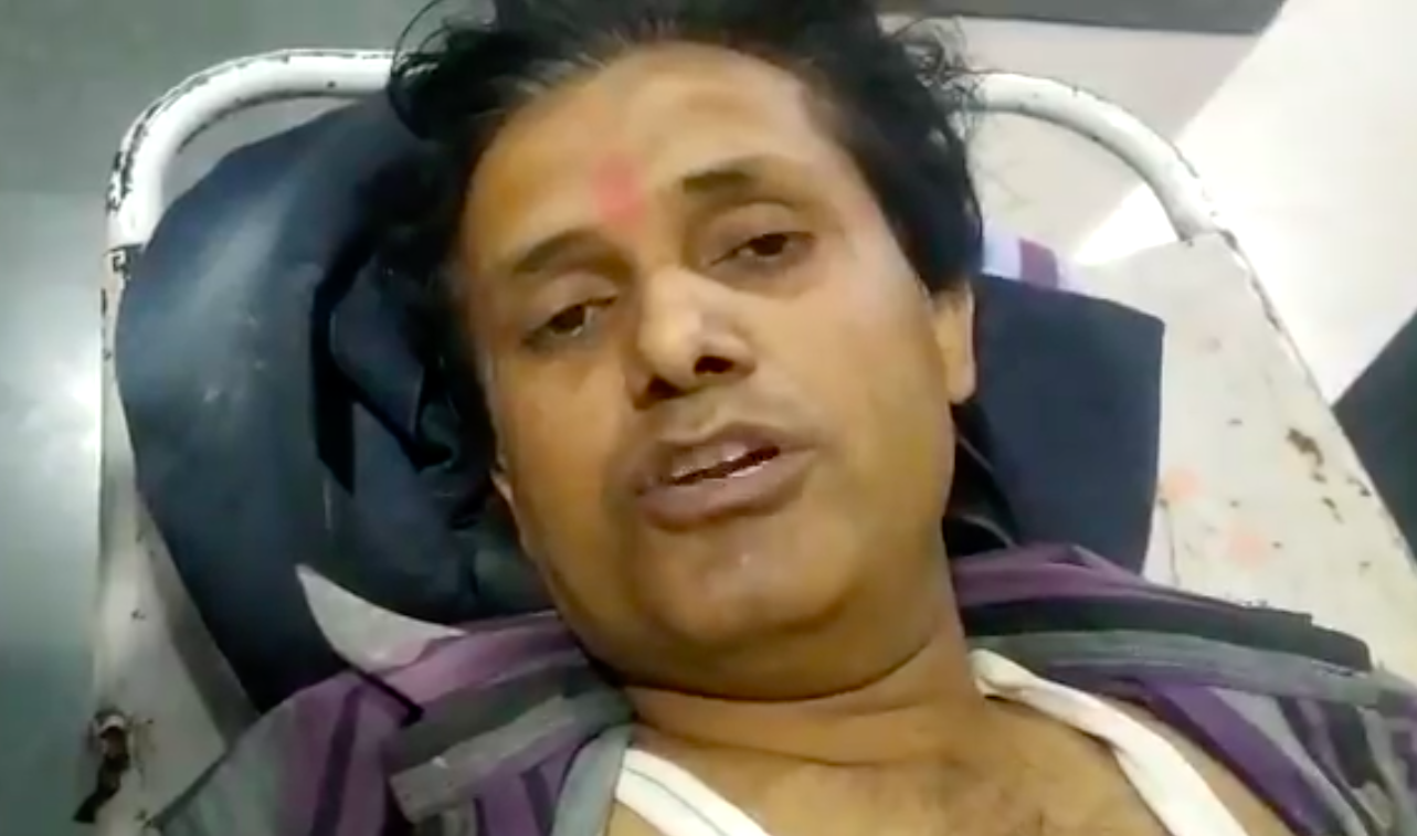 पत्रकार विनय तिवारी।