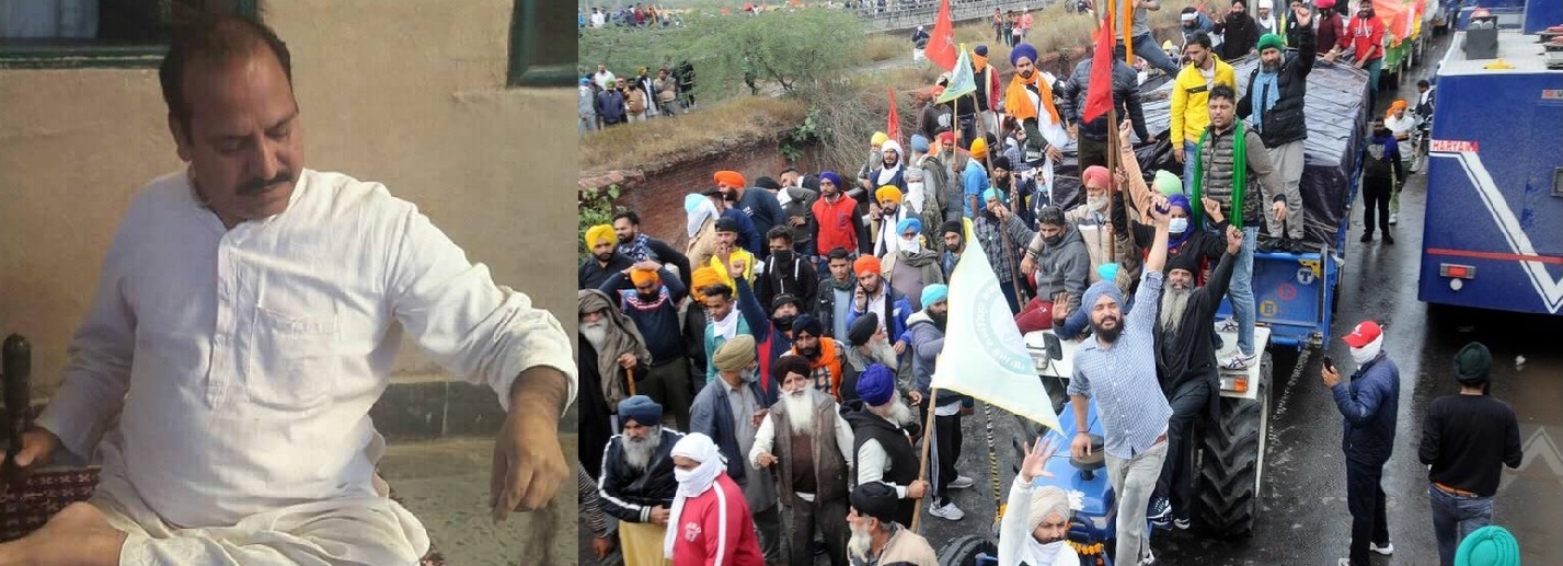 हिमांळु कुमार और किसान।