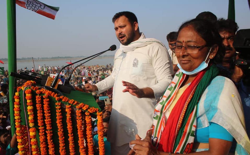 तेजस्वी और शशि।