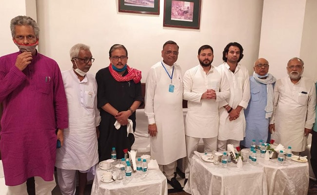 महागठबंधन ने भेजा नीतीश को पत्र, कहा- अहंकार प्रदर्शन की जगह महामारी से मिलकर लड़ने का वक्त
