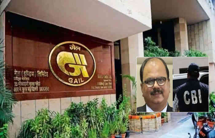 घूसखोरी के आरोप में गेल के मार्केटिंग निदेशक के ठिकानों पर सीबीआई के छापे