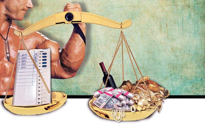 ईमानदारी और योग्यता से नहीं, धन-बल और छल-बल से जीते जाते हैं चुनाव