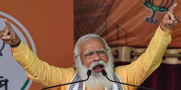 मोदी सरकार के पौने आठ साल के रिपोर्ट कार्ड पर जनमत संग्रह है पांच राज्यों का विधानसभा चुनाव