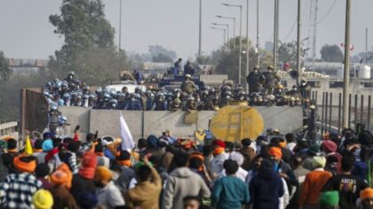 farmer protest