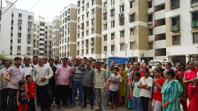 वडोदरा: मुस्लिम महिला के फ्लैट आवंटन का सोसाइटी के निवासी ही कर रहे हैं विरोध 